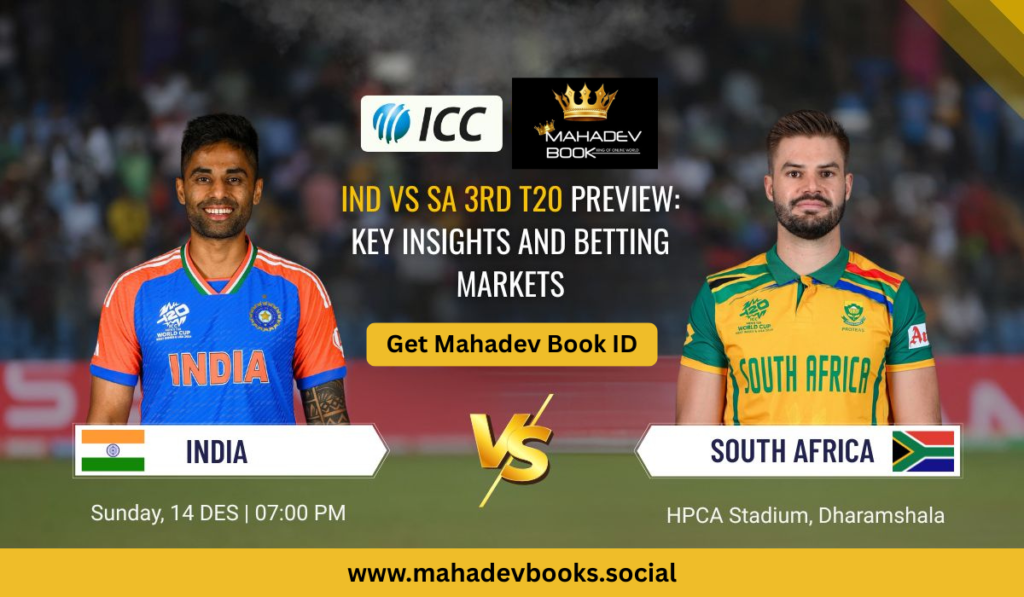 IND vs SA 3rd T20 Preview: Key Insights and Betting Markets