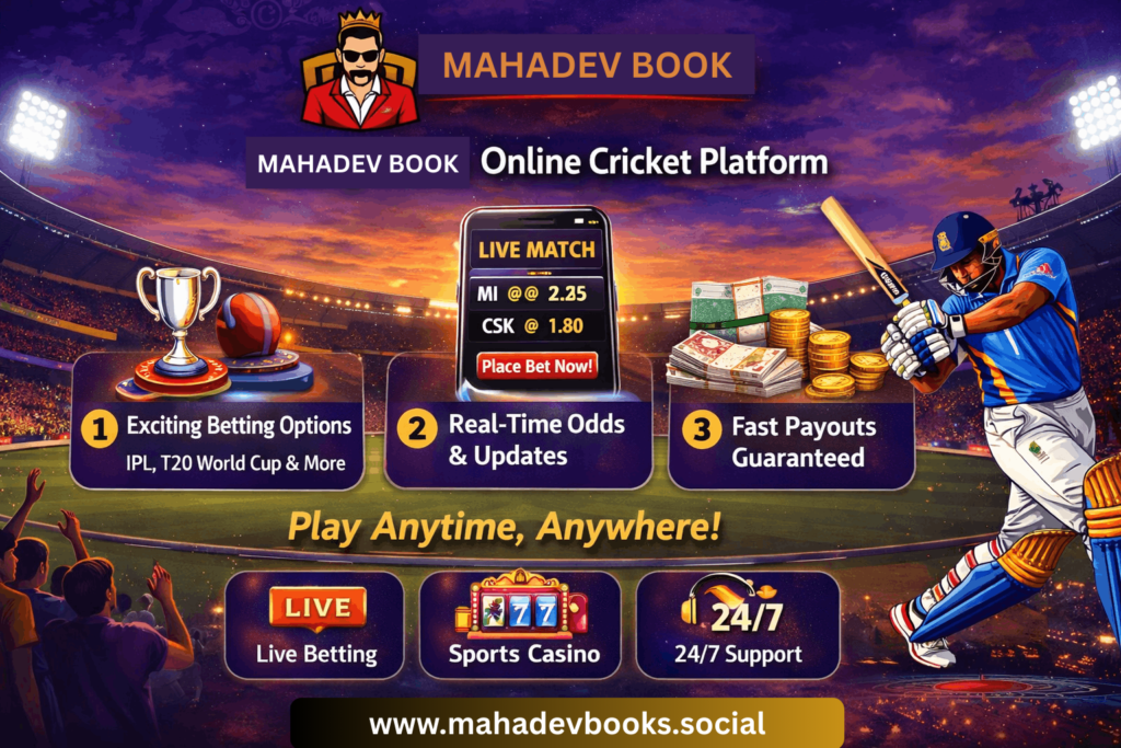 Mahadev Book Online Cricket Platform: A Reliable Option for Indian Users