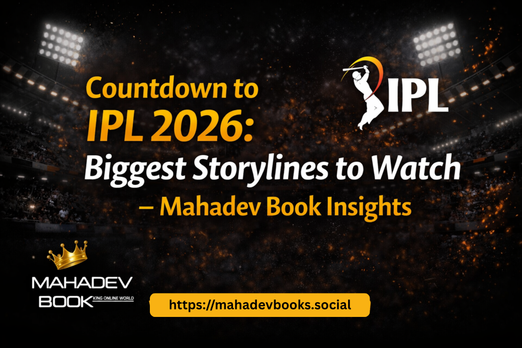Countdown to IPL 2026: Biggest Storylines to Watch – Mahadev Book Insights