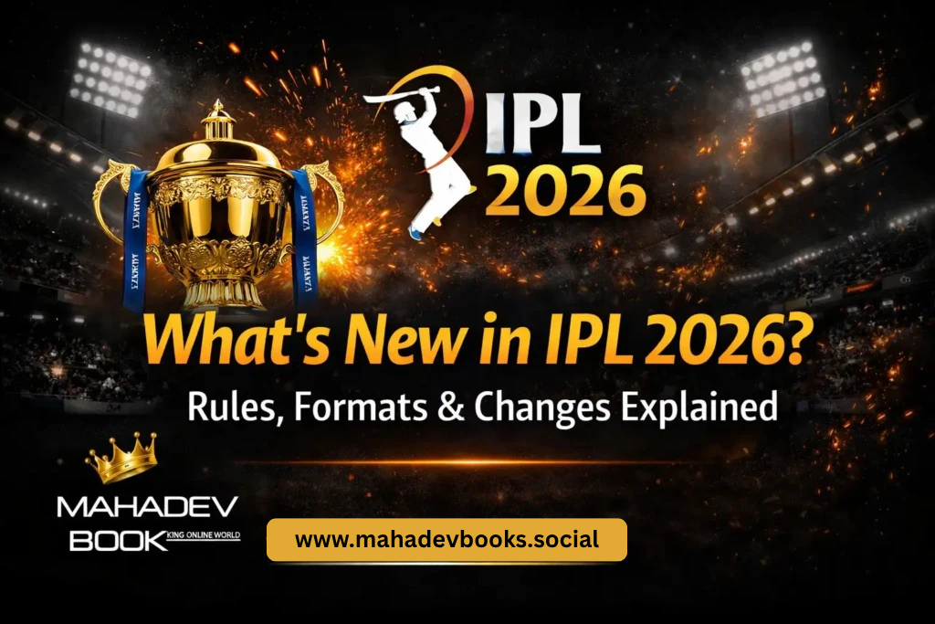 What’s New in IPL 2026? Rules, Formats & Changes Explained – Mahadev Book