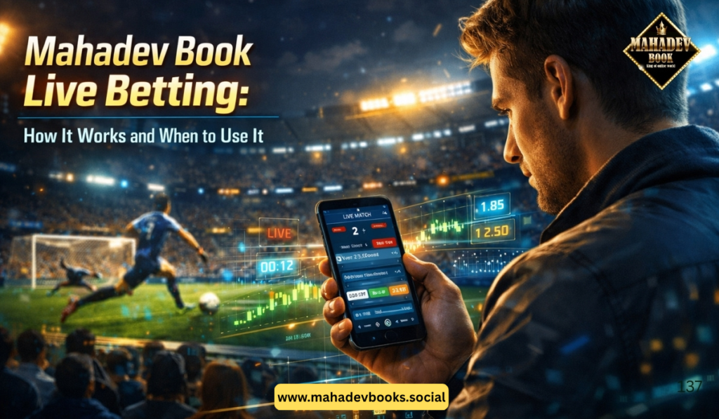 Mahadev Book Live Betting: How It Works and When to Use It